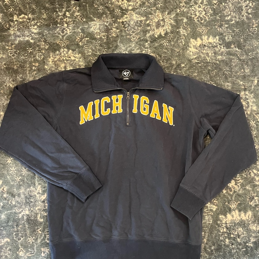 Michigan Quarter-Zip Pullover
